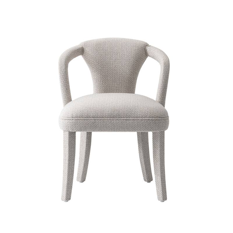 Manhattan Comfort Modern Palmer Tweed Dining Armchair