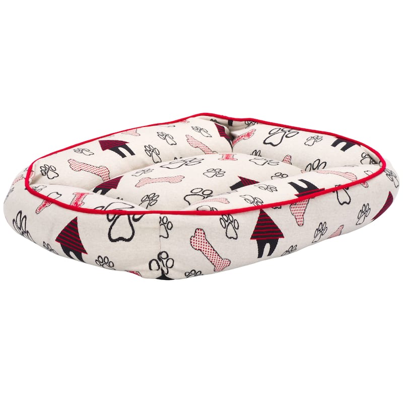 SAFAVIEH Pet Collection Genji Dog Bed