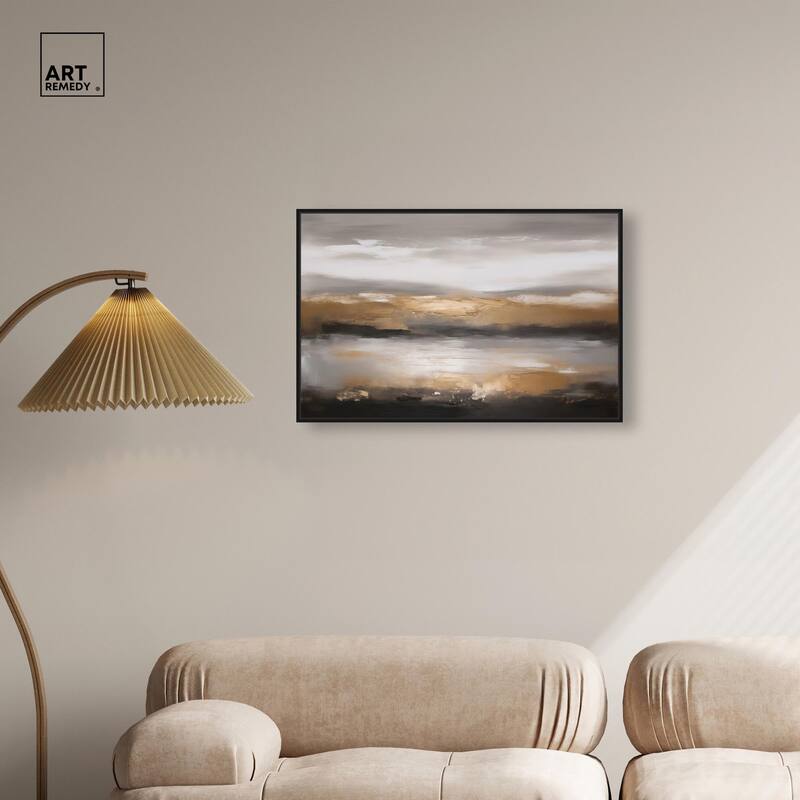 Dust and Gold Canvas by Art Remedy