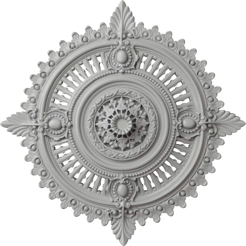 29 1/8"OD x 1 1/4"ID x 4"P Haylynn Ceiling Medallion