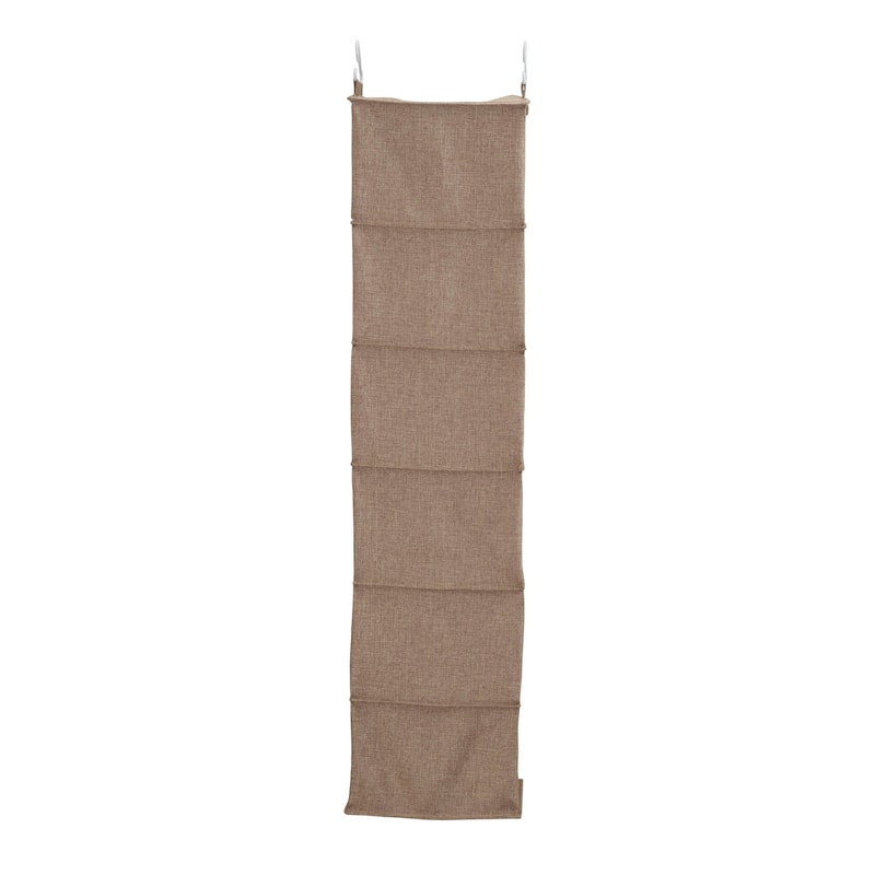 Household Essentials 6 Shelf Hanging Closet Organizer