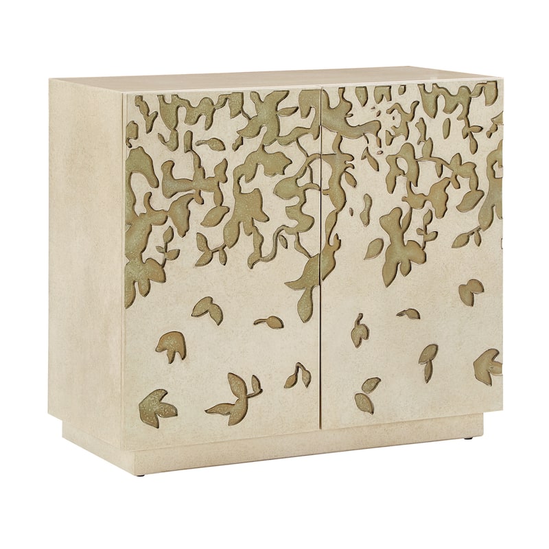 Emiri 35" Wide 2-Door Hand-Painted Accent Cabinet by iNSPIRE Q Bold