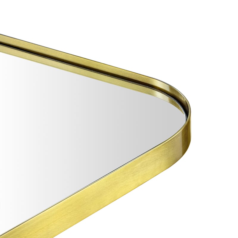 TEHOME Decole Arch Metal Wall Mirror