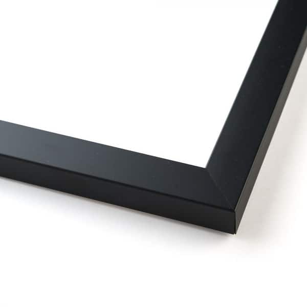 16x24 Black Wood Picture Frame With Acrylic Front And Foam 16x24 Black Wood Picture Frame