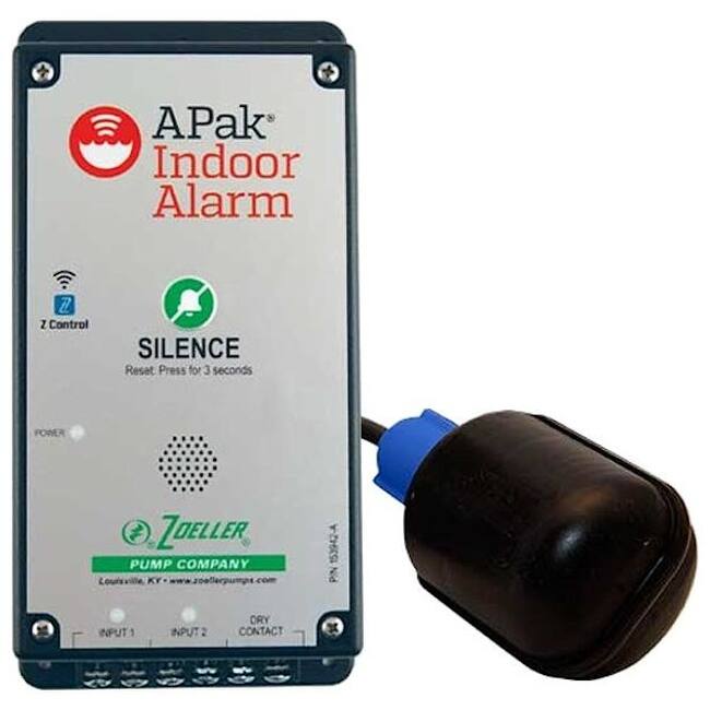 Zoeller APak Z Control Enabled Indoor Alarm System with Mechanical - Natural