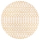 preview thumbnail 53 of 179, JONATHAN Y Trebol Moroccan Geometric Textured Weave Indoor/Outdoor Area Rug 5' Round - Cream/Yellow
