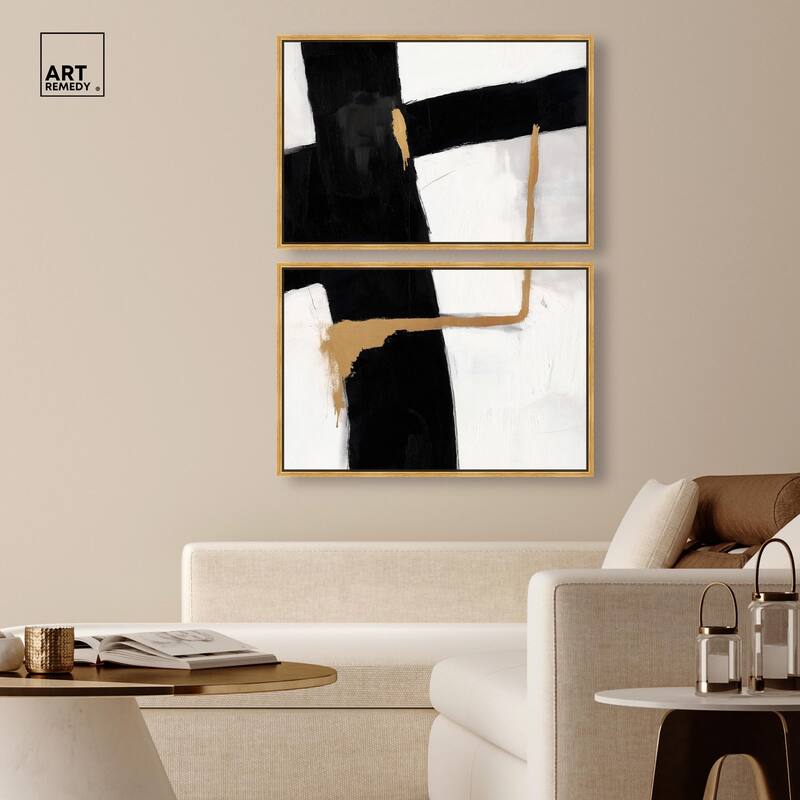 Urban Grid III Canvas Set of 2 by Art Remedy
