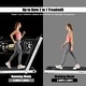 preview thumbnail 47 of 80, SuperFit 2.25HP 2 in 1 Folding Treadmill Remote Control W/ APP