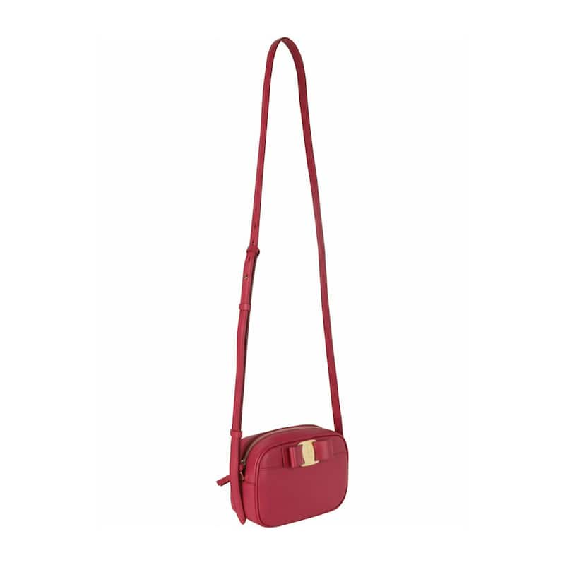 Ferragamo Vara Bow Camera Crossbody Bag