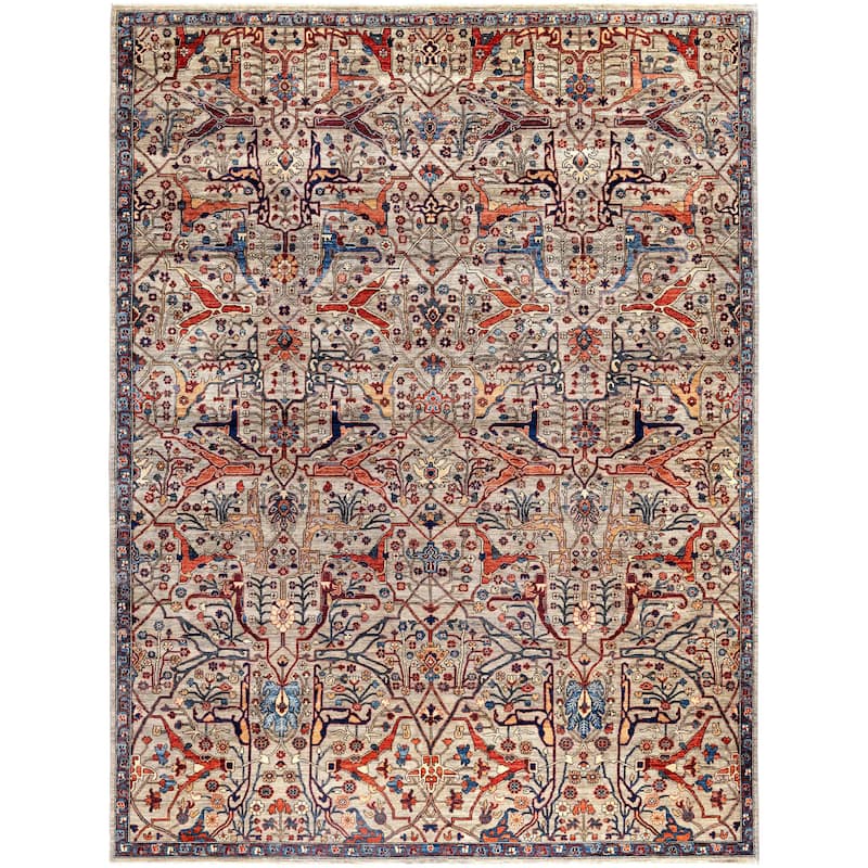 Serapi One-of-a-Kind Hand-Knotted Area Rug - Beige - 8' 10" x 11' 10"