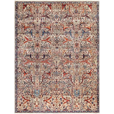 Serapi One-of-a-Kind Hand-Knotted Area Rug - Beige - 8' 10" x 11' 10"