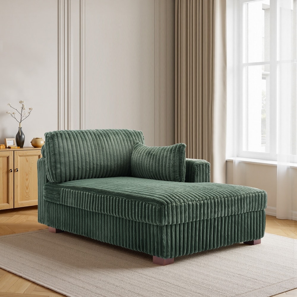 DREAMSIDEA Oversized Right Facing Chaise Lounge Lofa