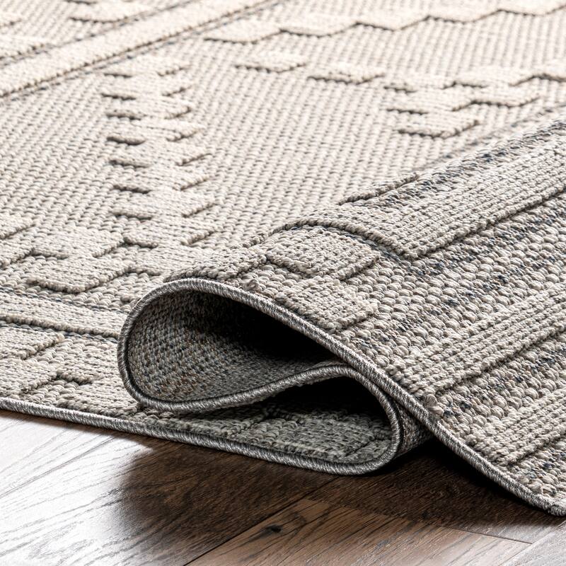 Nuloom Medora Textured Contemporary Area Rug