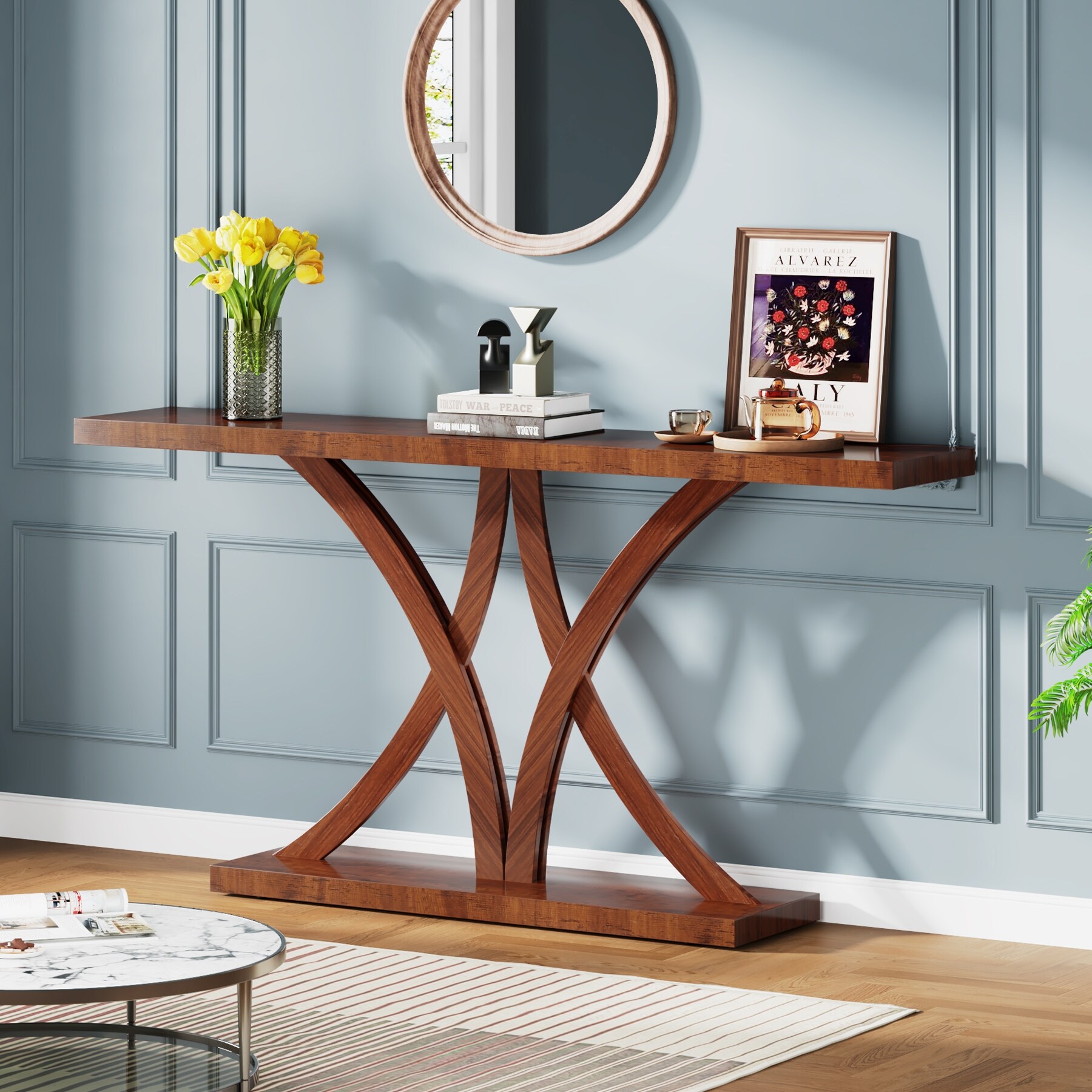 Carbon loft cohn vintage deals industrial console table