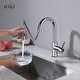 preview thumbnail 50 of 63, Single-Hole Pull-Down Kitchen Faucet with Sprayer and Magnetic Docking