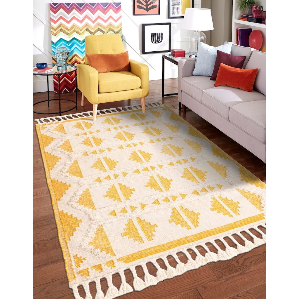 Contemporary Izhobert Collection Area Rug