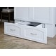 preview thumbnail 43 of 65, AFI Southampton Murphy Bed Chest with Built-In Charging Station