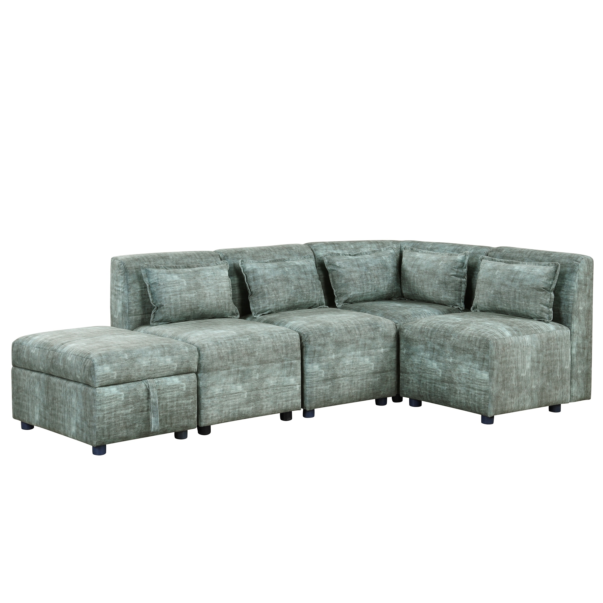 5 seater straight sofa deals