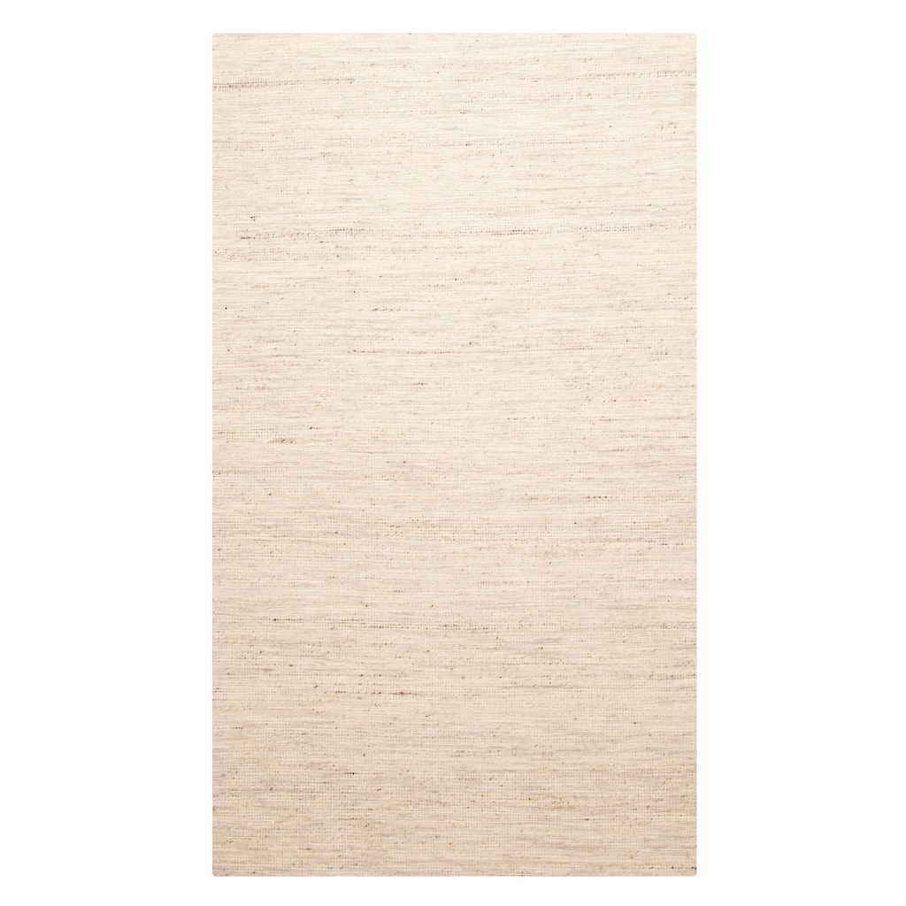 ECARPETGALLERY Braid weave Sienna Tan Wool Rug - 5'0 x 8'7