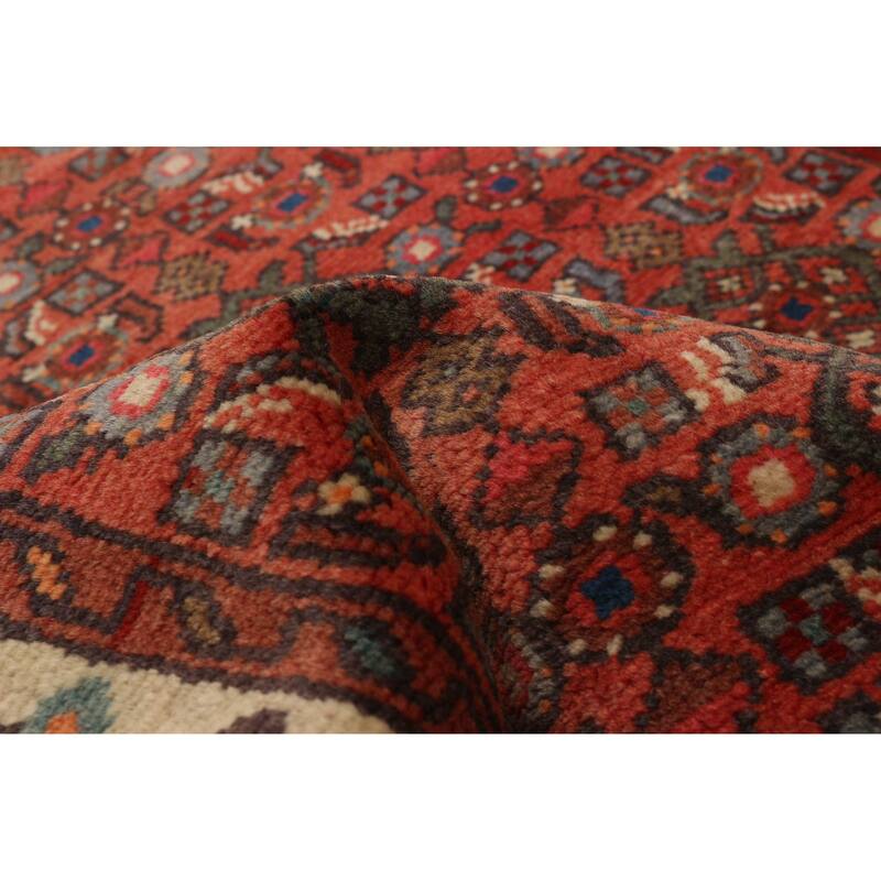 ECARPETGALLERY Hand-knotted Andelz Red Wool Rug - 2'4 x 9'9