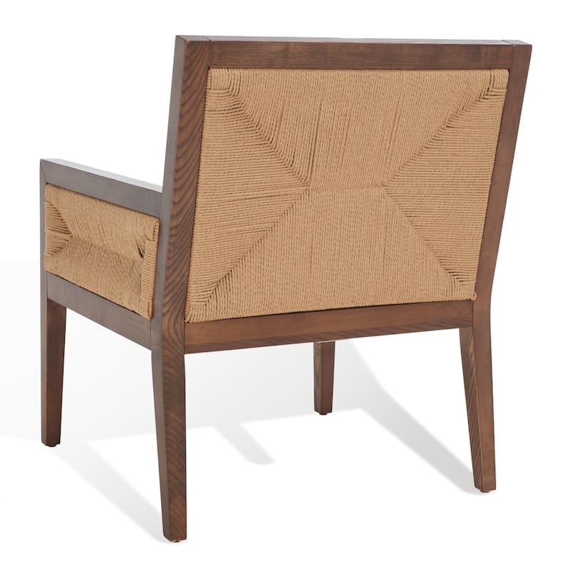SAFAVIEH Couture Emilio Woven Accent Chair - 25 in. W x 26 in. D x 31 in. H