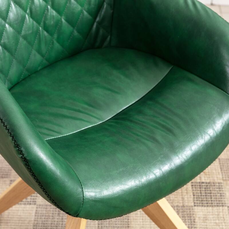 Modern Home Office Swivel Desk Chair Fabric Accent Chair