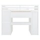 preview thumbnail 8 of 78, Twin/Full Size Loft Bed with Bulit-in Desk and Wardrobes, Solid Wood Kids Loft Bedframe with 4 Drawers and Storage Shelves