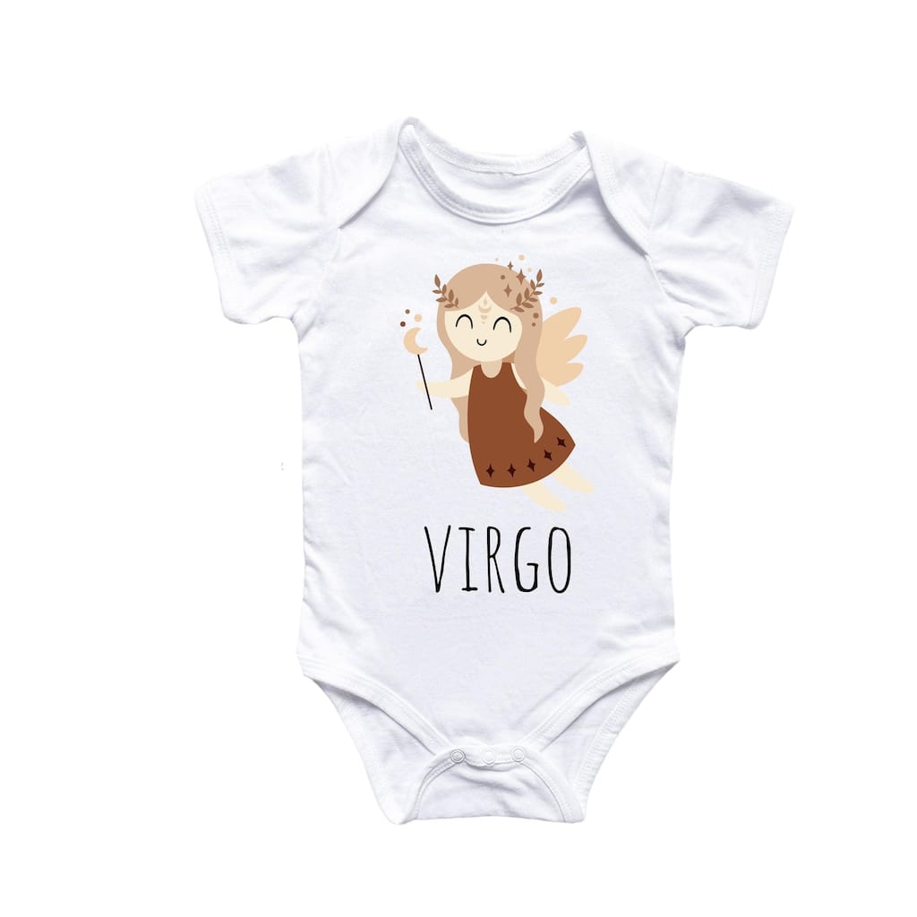 Virgo Zodiac - Baby Boy Girl Clothes Infant Bodysuit Funny Cute Newborn 2