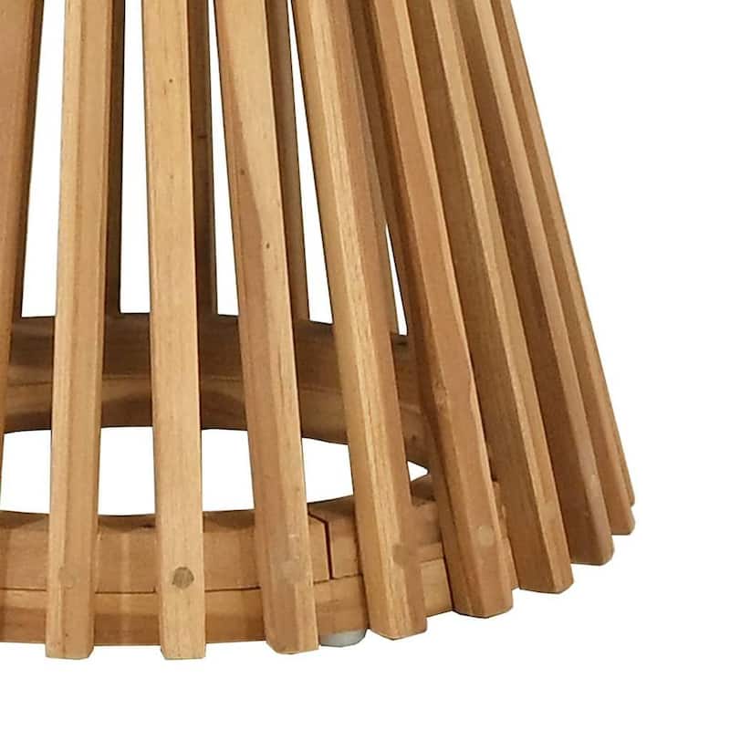 vidaXL Garden Table Brown Solid teak wood