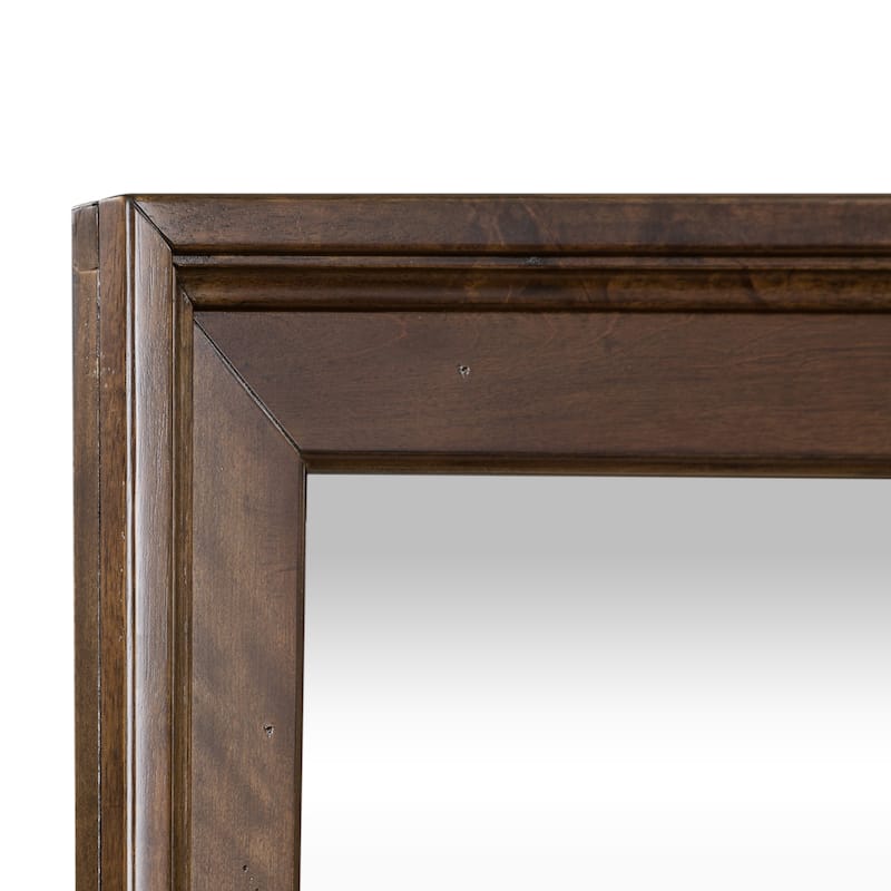 Copper Grove Saddlebrook Tobacco Mirror - Espresso