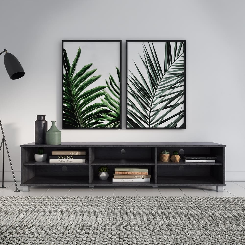 Hollywood Low Profile Modern TV Stand, for TV's up to 85"