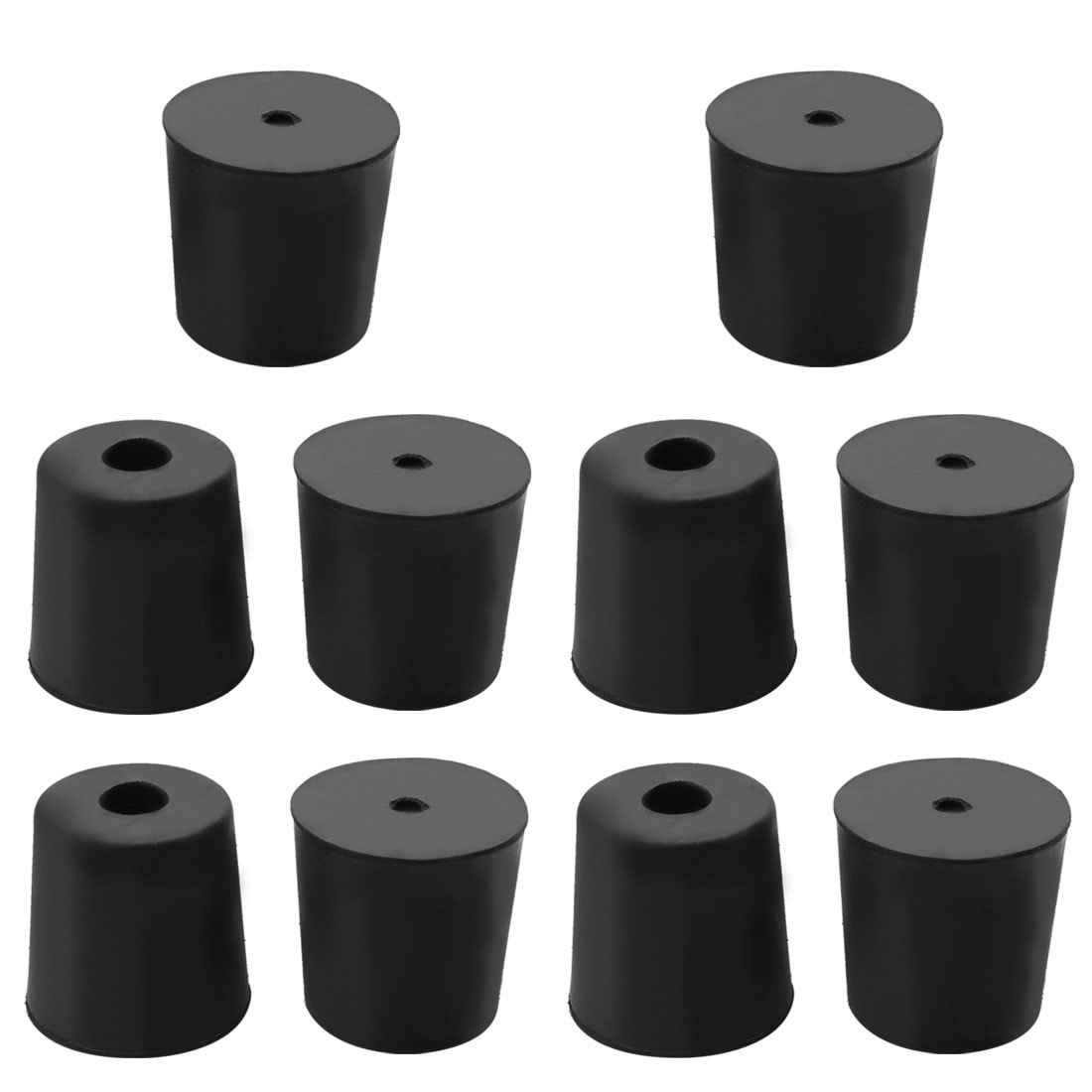 10pcs Rubber Feet Per Amplifier Floor Protector Chair Leg 10pcs Rubber Feet Per Amplifier