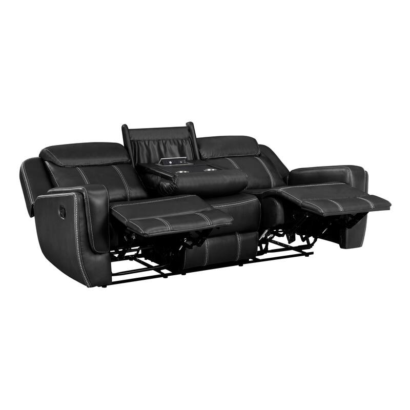 Manuel 2-Piece Manual Reclining Living Room Sofa Set