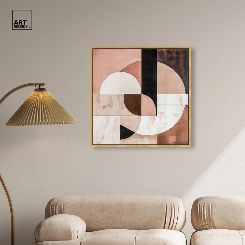 Modern Shapes I Canvas by Art Remedy