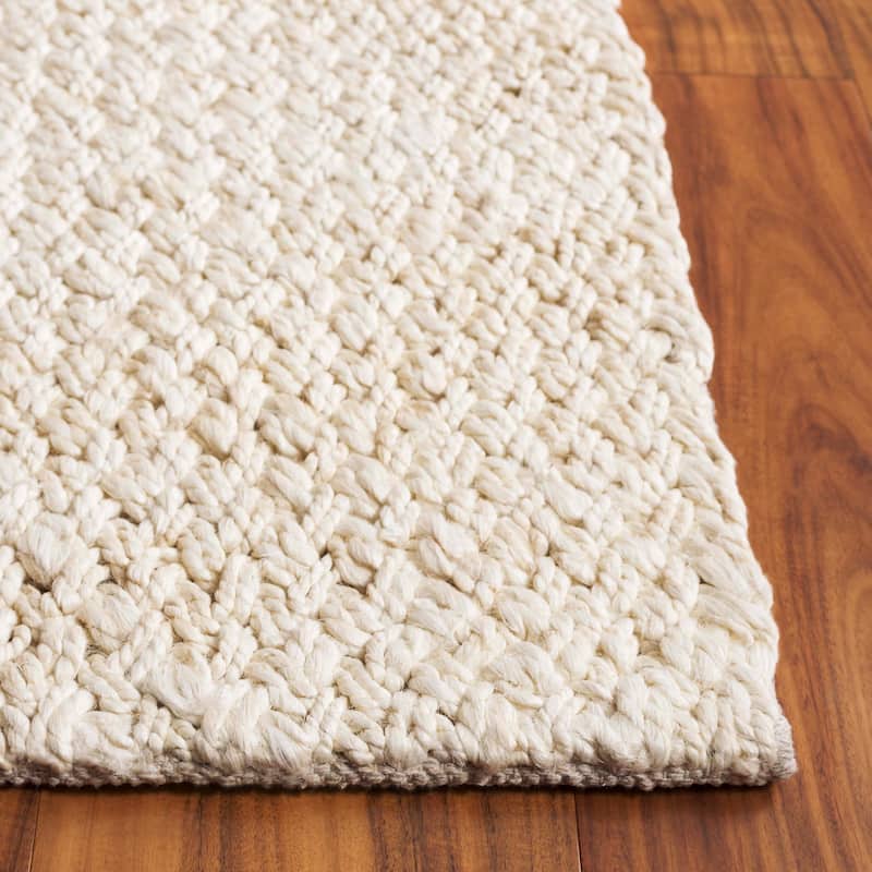 SAFAVIEH Flatweave Natural Gaudenzia Fiber Farmhouse Jute Rug