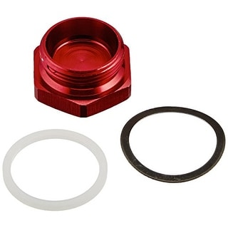Holley 26-76 Red Anodized Aluminum Fuel Inlet Plug