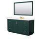 Option Green, Gold Trim, Giotto Quartz Top