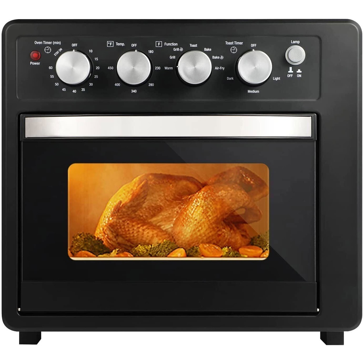 Air Fryer Toaster Oven Combo with Rotisserie and Dehydrator - Bed
