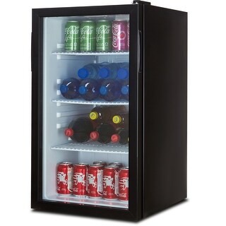 Della Beverage Refrigerator Cooler Compact Mini Bar Fridge Beer