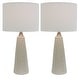 preview thumbnail 24 of 27, Jameson Textured Ceramic Table Lamps (Set of 2)
