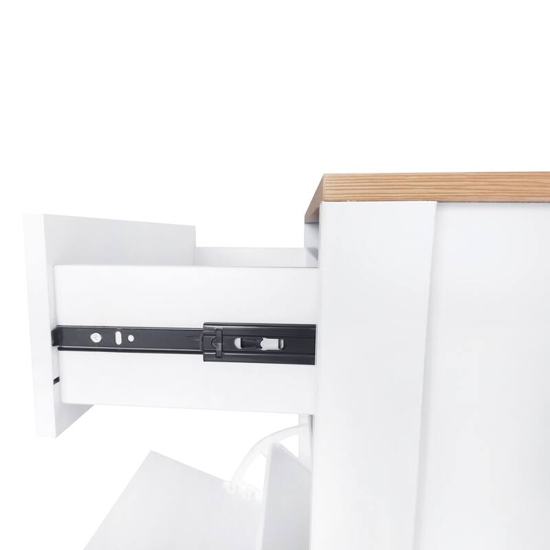Free Standing Shoe Rack with Adjustable Panel
