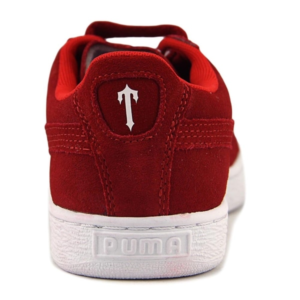 puma full red shoes