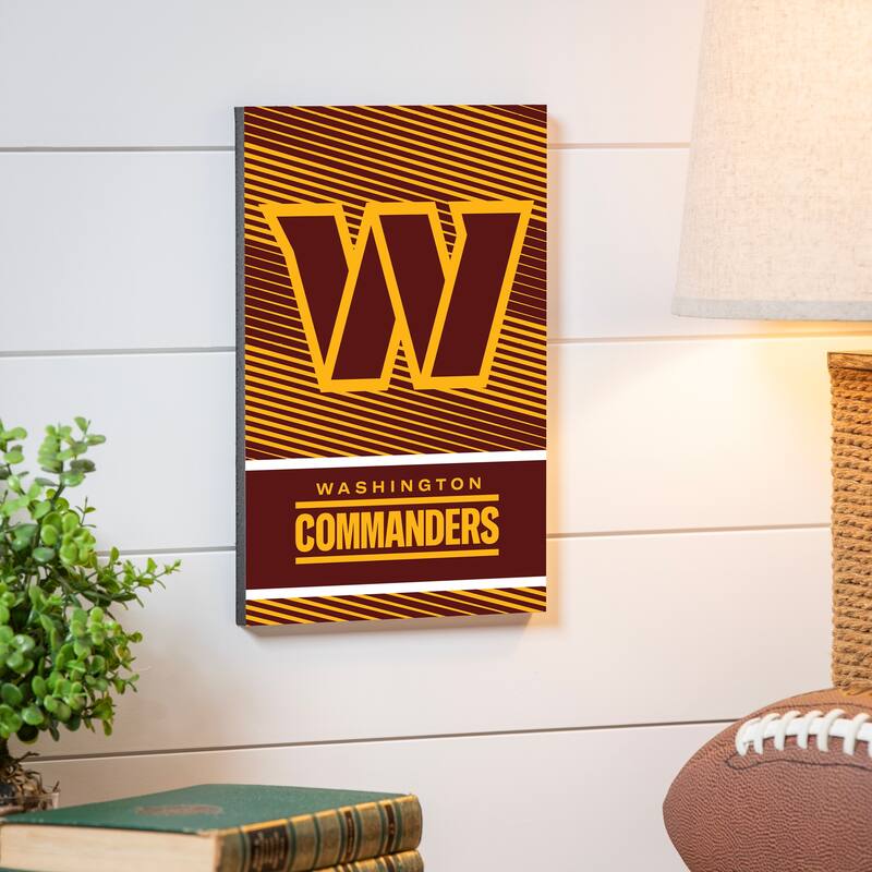 Washington Commanders Foam Core Wall Decor - Yellow