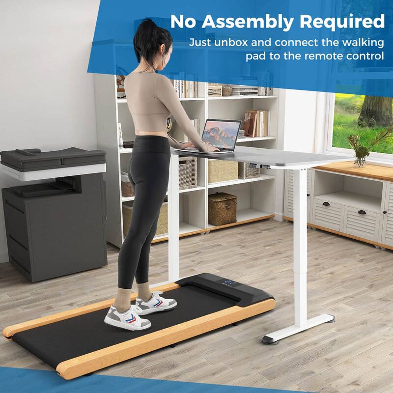 Superfit 3-in-1 Walking Pad Under Desk Treadmill with Remote Smart APP - See Details