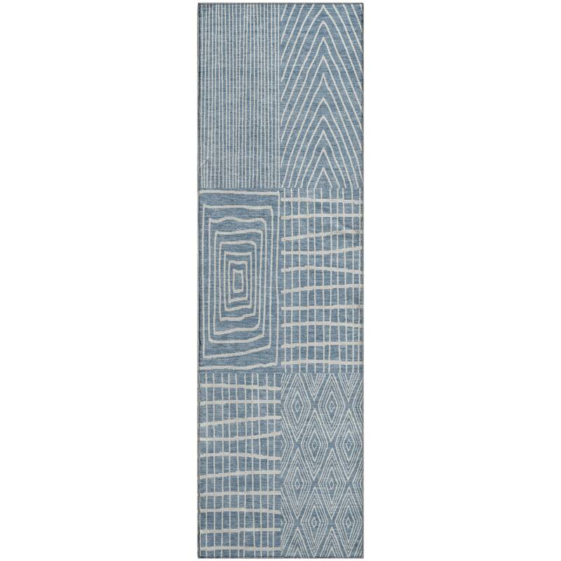 Premium Washable Super Soft Modern Geo Charm Mayfield Rug