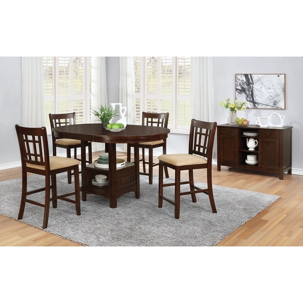 Copper Grove Noord Transitional 5-piece Counter-height Dining Set. Opens flyout.