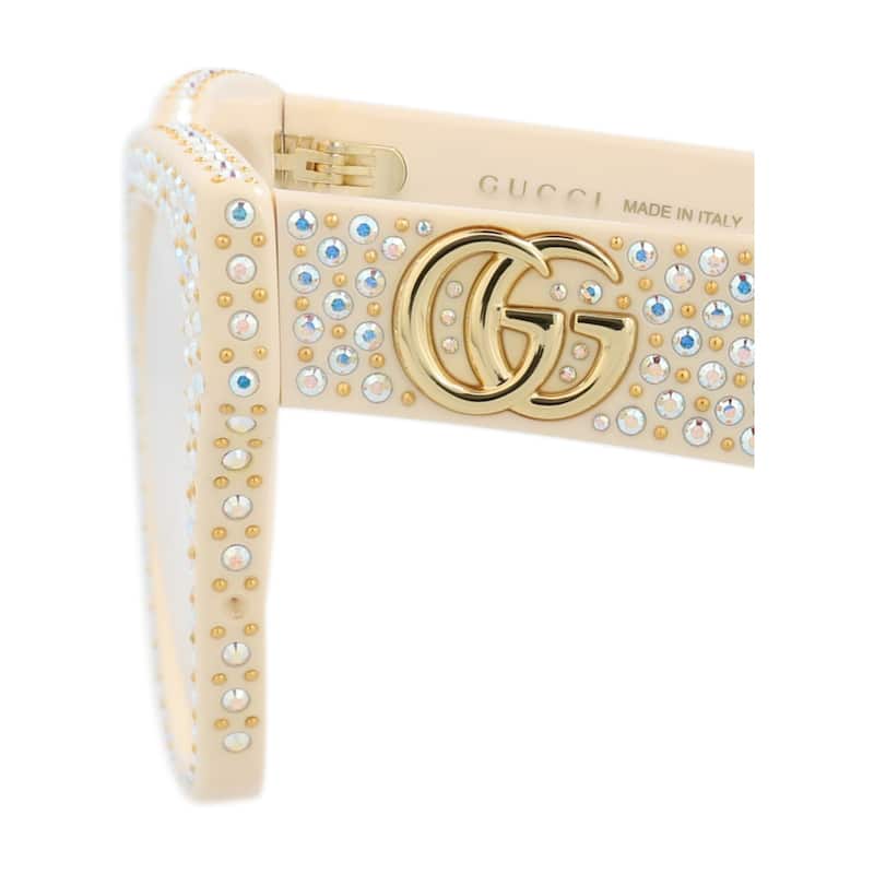 Gucci Cat Eye-Frame Recycled Acetate Sunglasses