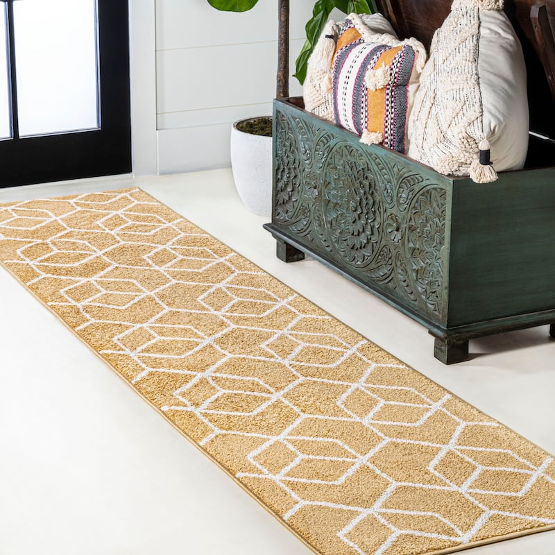 JONATHAN Y Cole Blocks Modern Geometric Area Rug