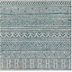 preview thumbnail 28 of 30, Powlett Vintage Southwestern Indoor/ Outdoor Area Rug 6'7" Square - Aqua