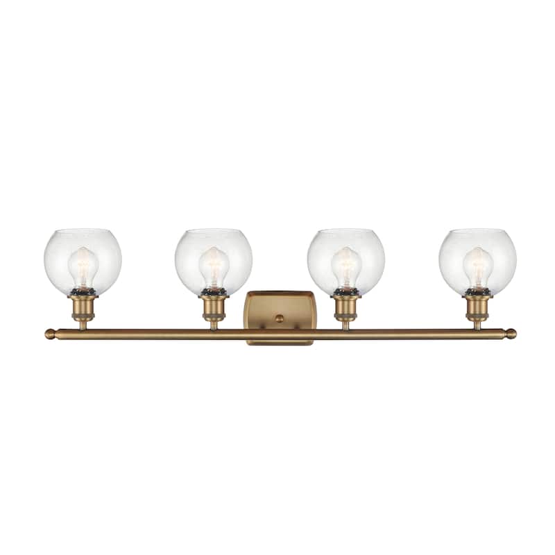 Innovations Lighting Athens - 4 Light 36" Bath Vanity Light - 6" Shade